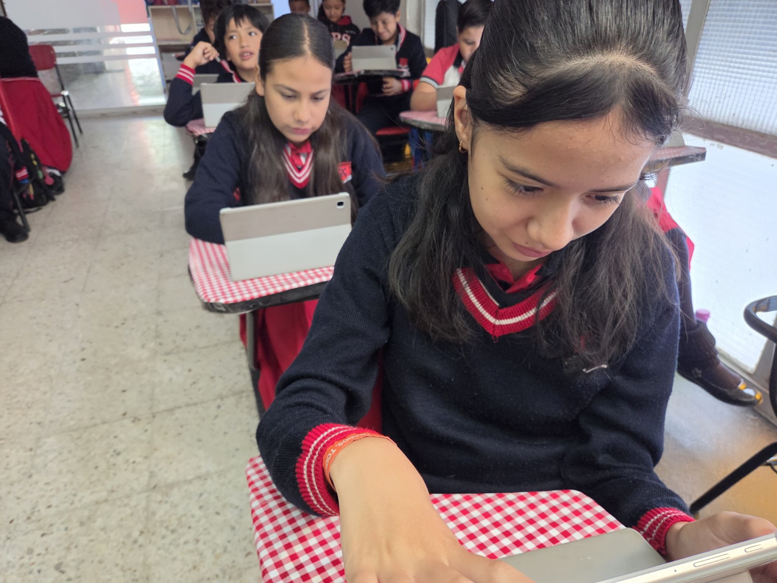 Alumnos de Primaria San Pedro School
